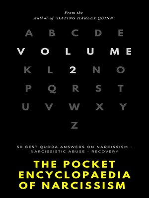 cover image of The Pocket Encyclopedia of Narcisism--Volume 2